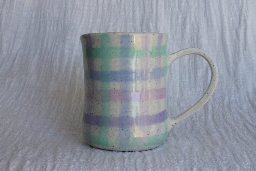 No. 11 Speckled Gingham Mug 275ml